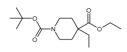 1-Boc-4-ethyl-4-piperidine carboxylic acid ethyl ester